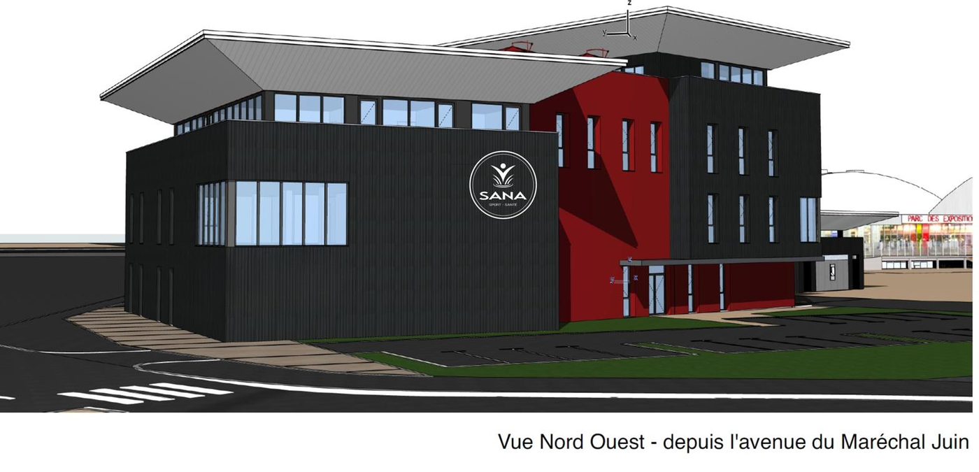 Façade du centre SANA